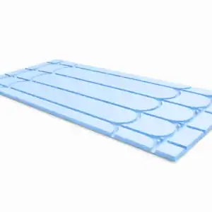 BEFIRO XPS Underfloor Heating Board – 25 mm / 15 cm Pipe Spacing